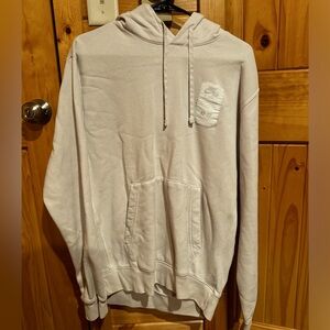 Nike Hoodie. Cream. Gently Warn.